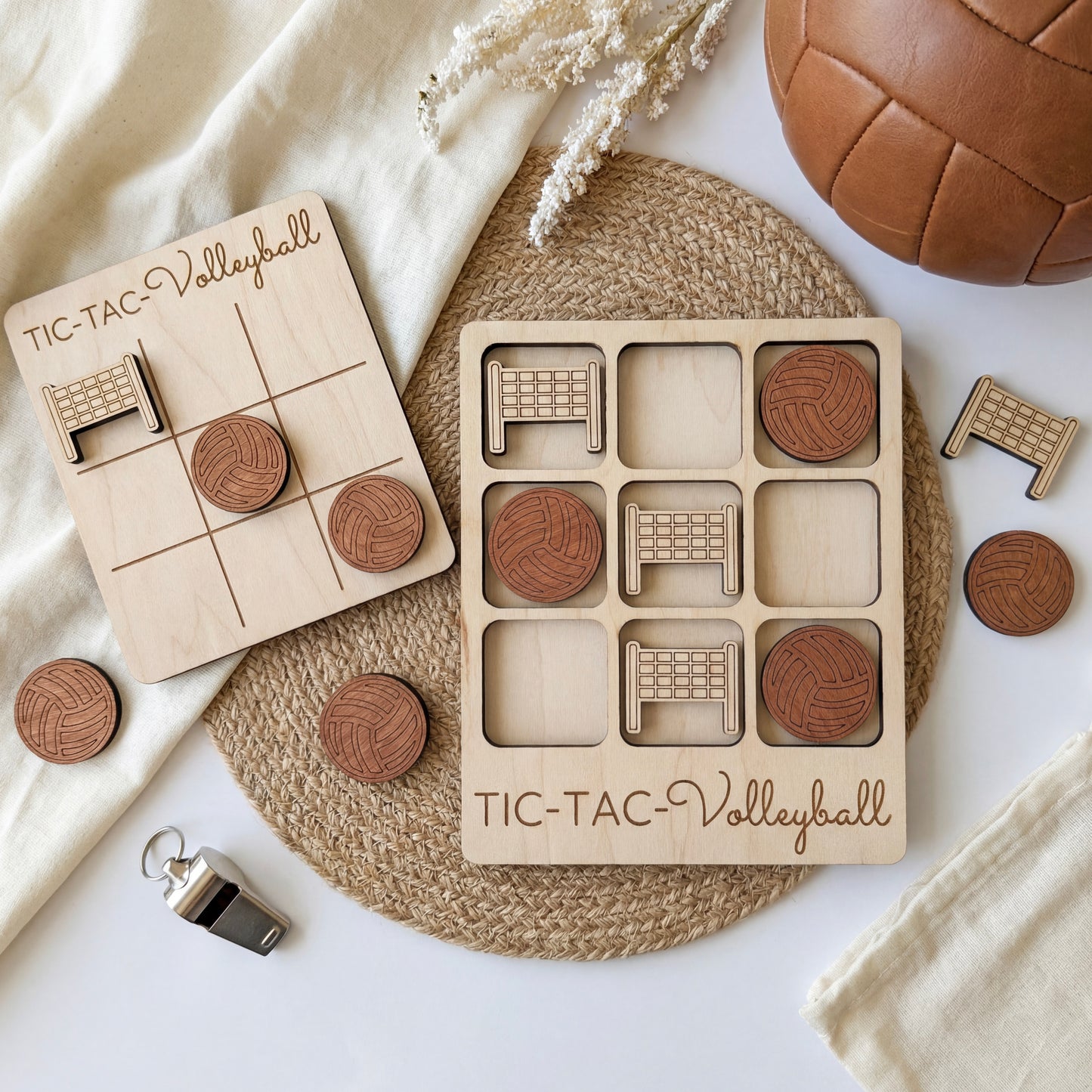 Volleyball Tic Tac Toe Game