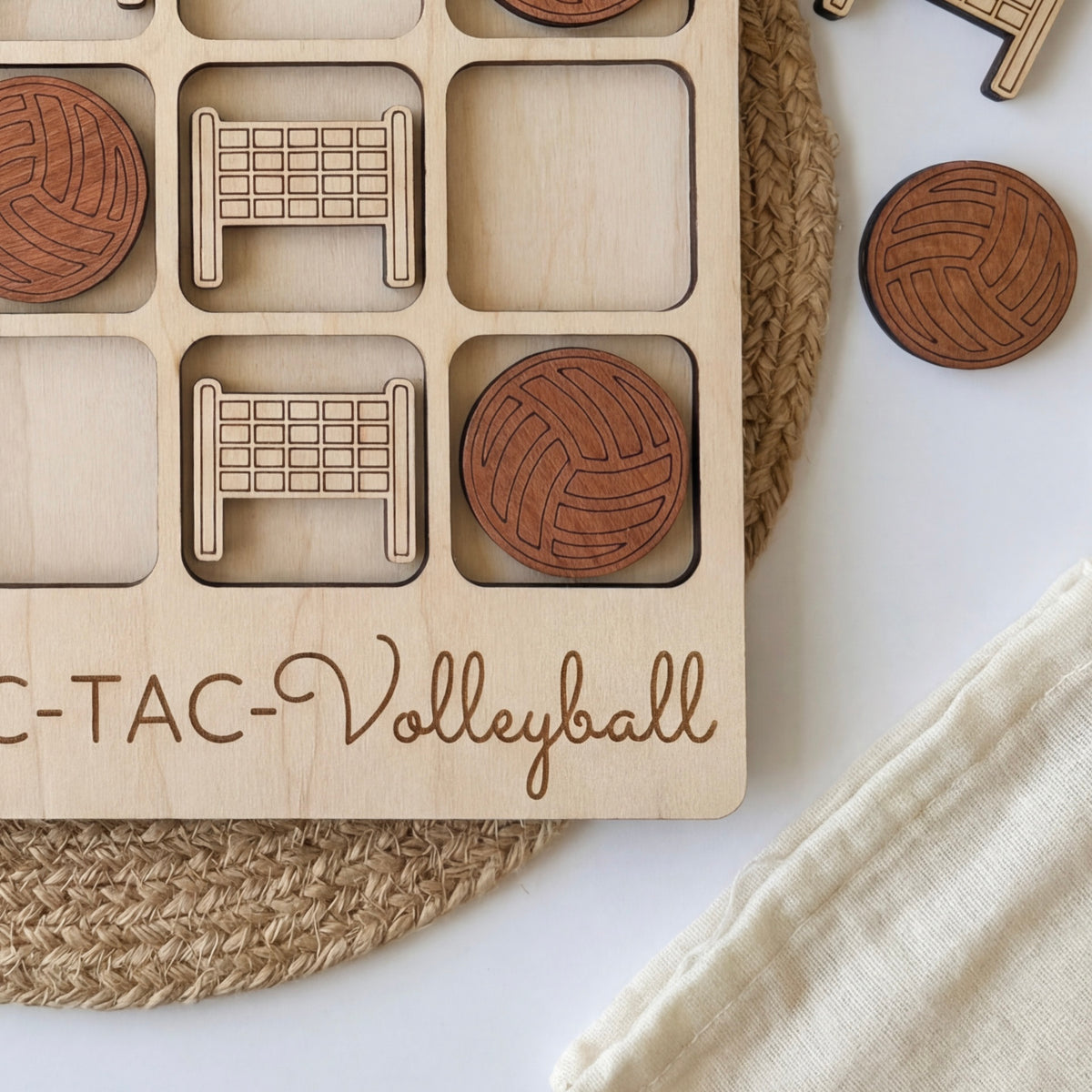 Volleyball Tic Tac Toe Game