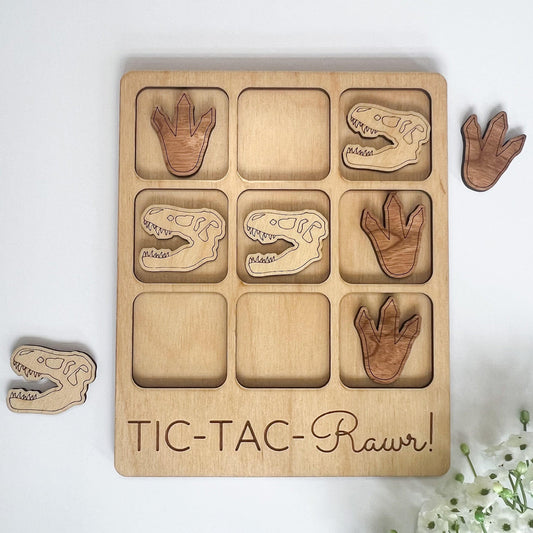 Dinosaur Tic Tac Toe Game