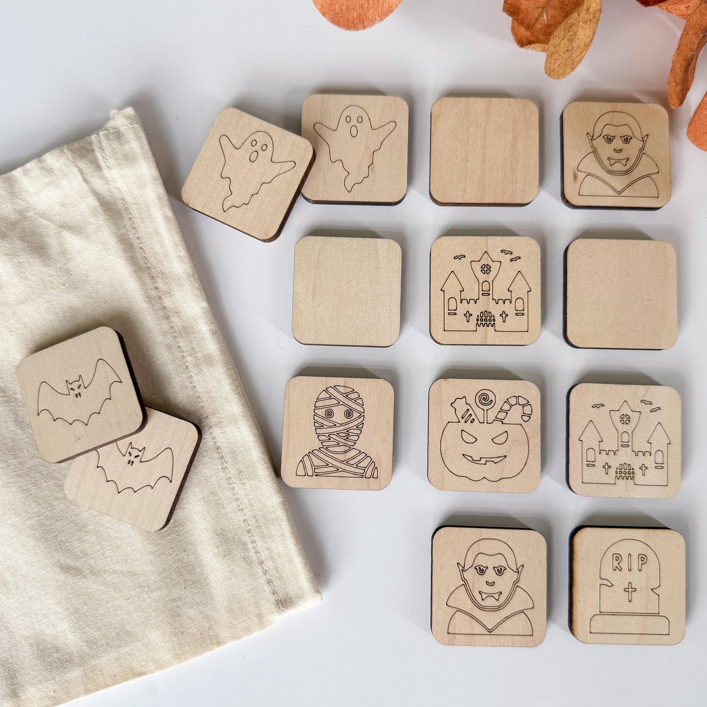Halloween Memory Matching Game