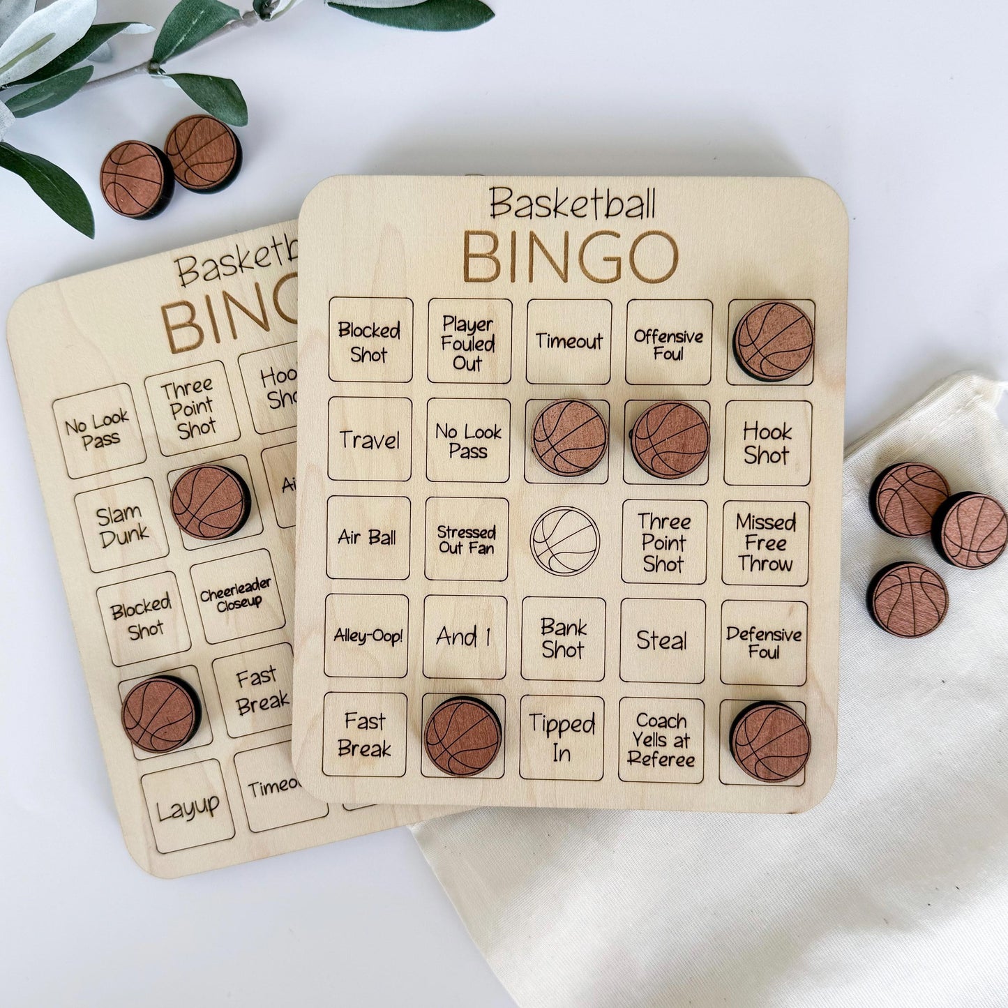 Wooden Sports Bingo Game