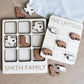 Custom Wooden Family Tic Tac Toe Board