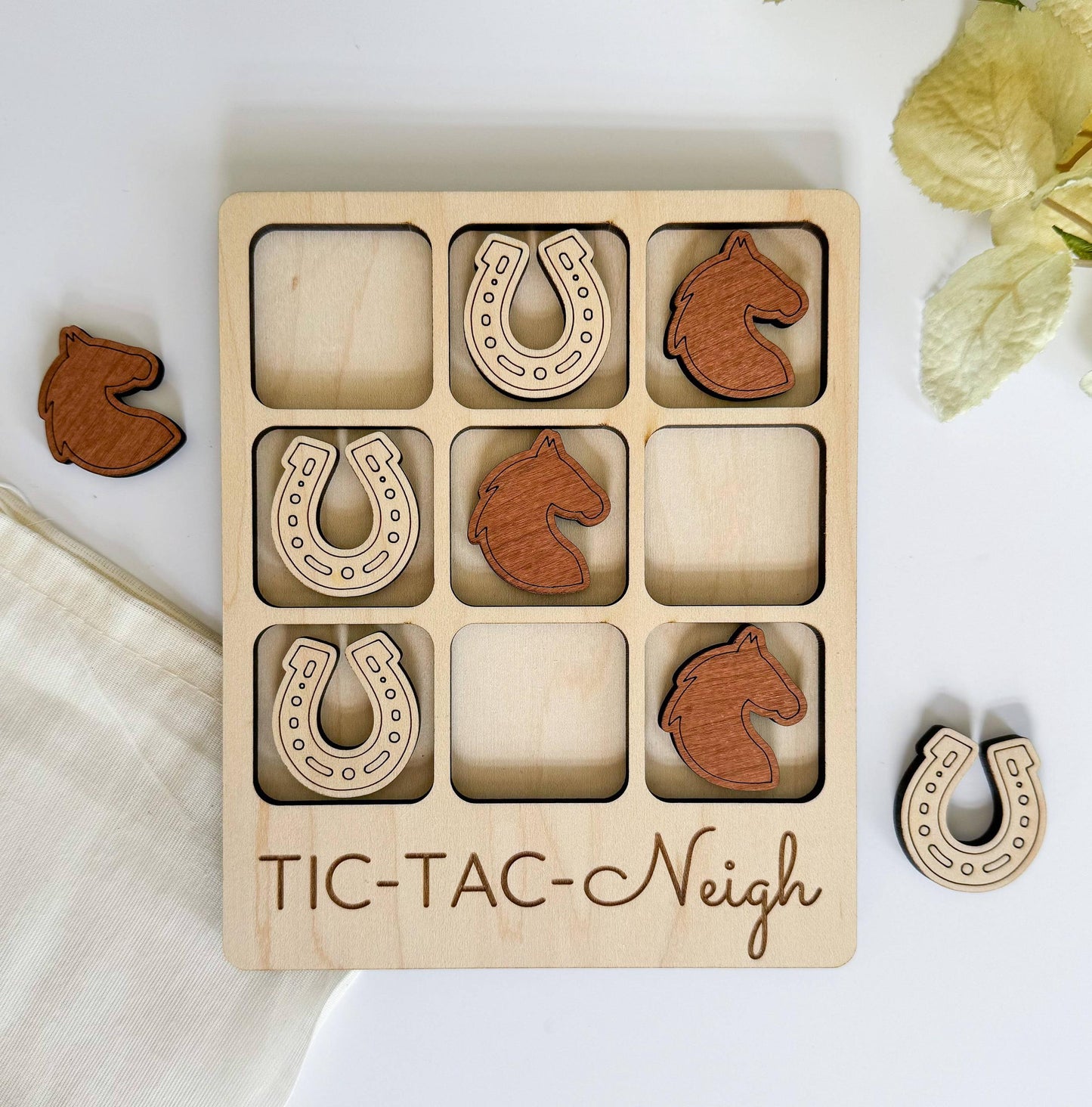 Horse Tic Tac Toe Game