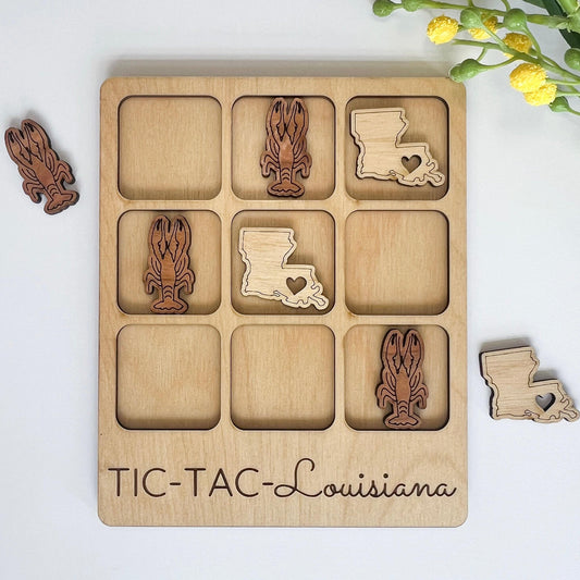 Louisiana Tic Tac Toe Game