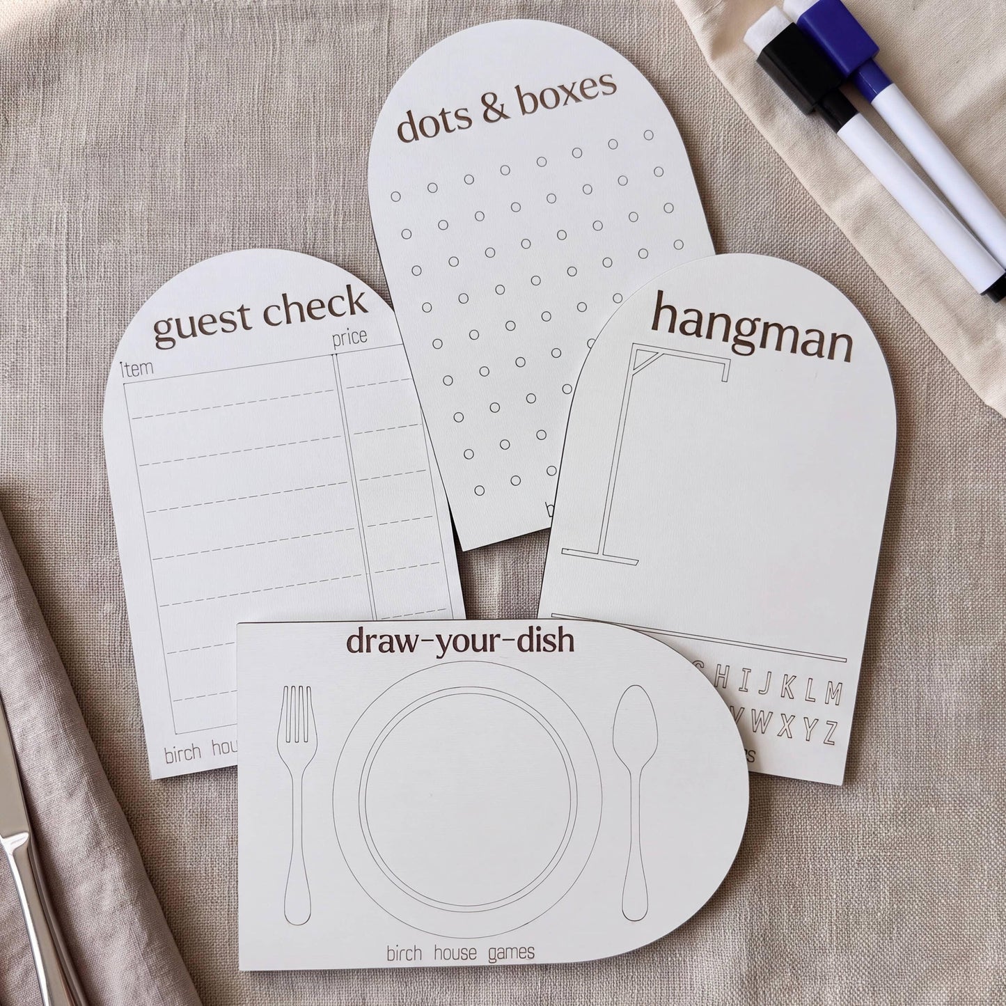 Restaurant Dry Erase Busy Bag