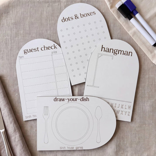 Restaurant Dry Erase Busy Bag