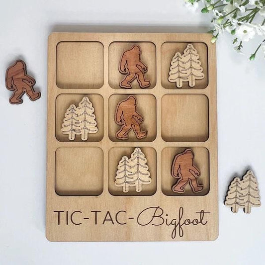 Bigfoot Tic Tac Toe Game