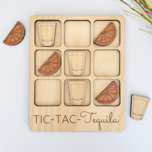 Tequila Tic Tac Toe Game