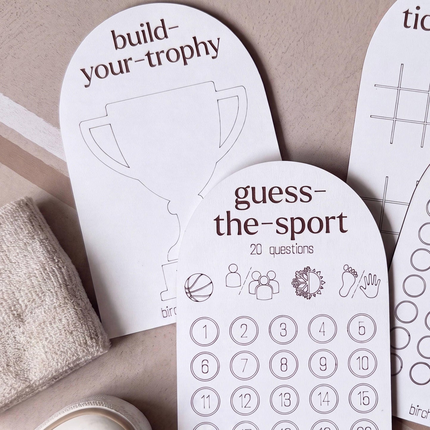 Sports Sideline Dry Erase Busy Bag