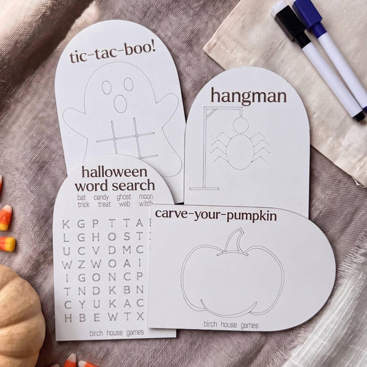 Halloween Dry Erase Busy Bag