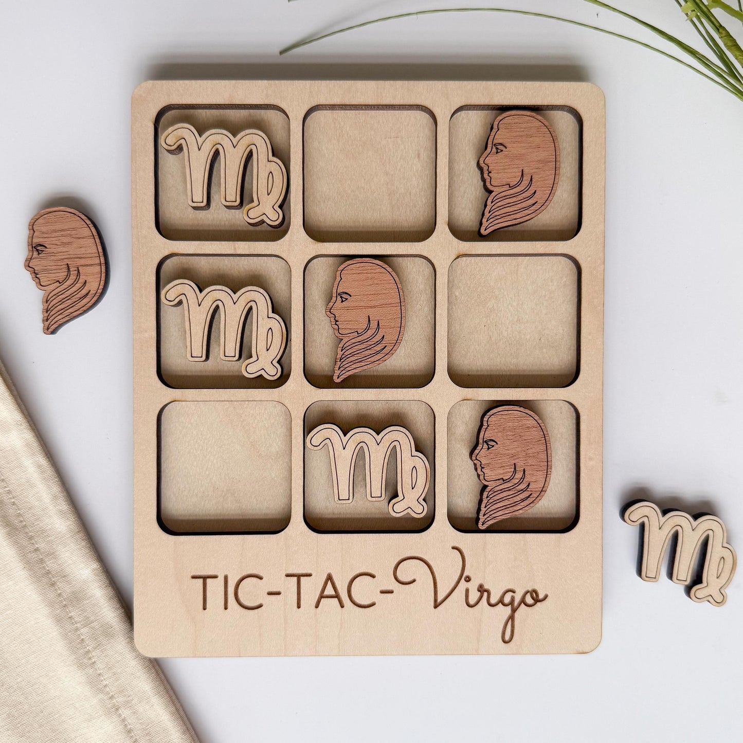 Virgo Zodiac Tic Tac Toe Game
