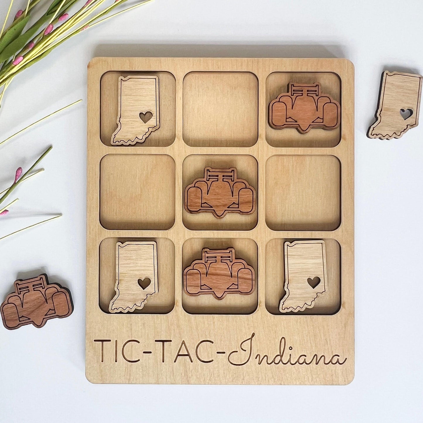Indiana Tic Tac Toe Game